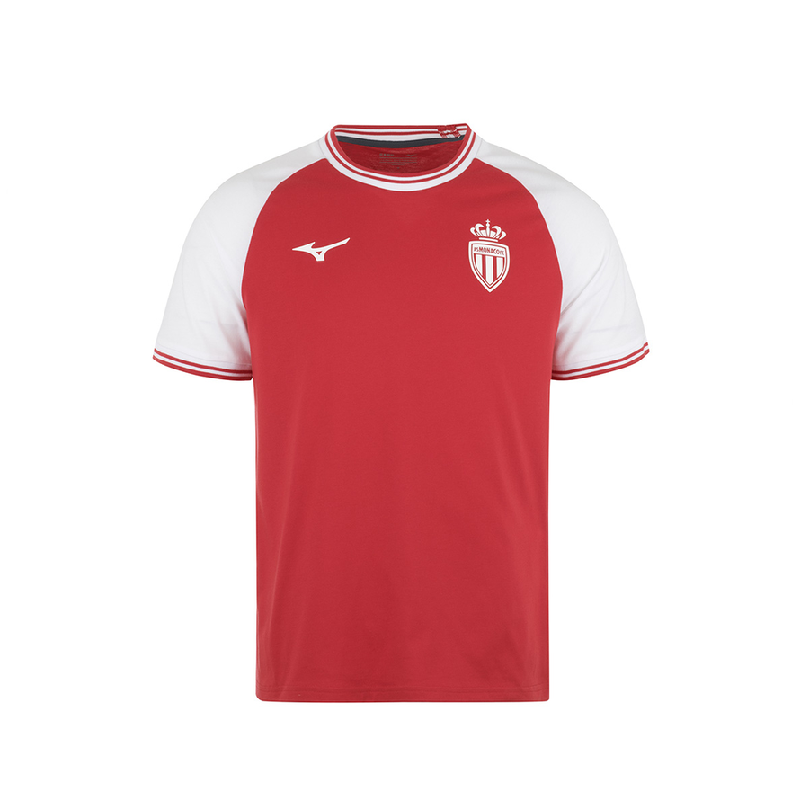 Mizuno Cotton Tee AS Monaco Men Tango Red